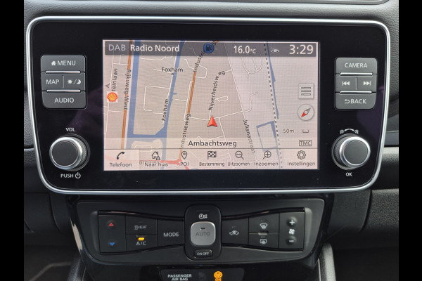 Nissan Leaf BWJ 2022 | e+ Bus Executive 62 kWh LONG RANGE | LEDER | STOEL&STUUR VERW | 360 CAMERA | NAVI | CLIMA | PDC 2X | 17'' LMV