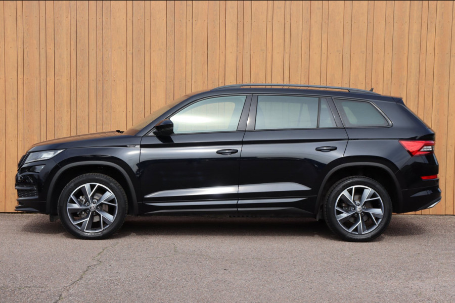 Škoda Kodiaq 1.5 TSI Sportline Business org.NL stoelverw el.klep trekhaak canton