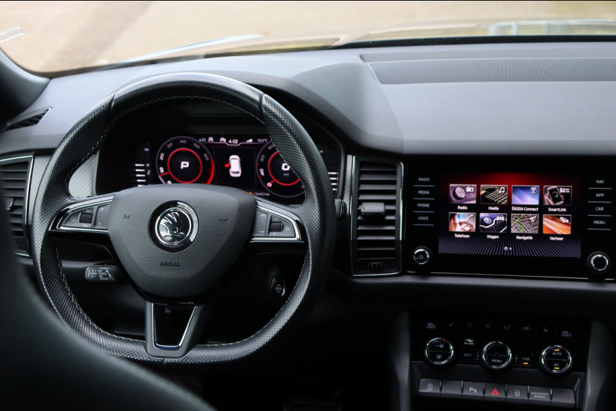 Škoda Kodiaq 1.5 TSI Sportline Business org.NL stoelverw el.klep trekhaak canton