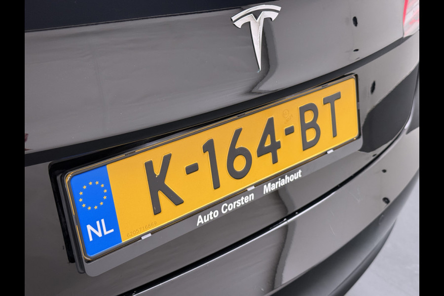 Tesla Model 3 SR+ 325PK LFP-Accu SOH 95% AutoPilot Leer Pano-Dak Adaptive Cruise Camera's Elektr.-Stuur+Stoelen+Spiegels+Geheugen+Easy-Entry+V Ecc Navi Led DAB Voorverwarmen interieur via App Keyless One-Pedal-Drive 1e Eigenaar Origineel Nederlandse Auto Fabrieksgarantie op Accu en motor tot 8-12-2028