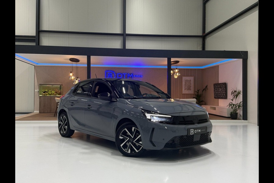 Opel Corsa 1.2 Turbo GS Nardo Grey |Navi Led 360° camera Cruise Virtual Pdc Leder Airco Carplay