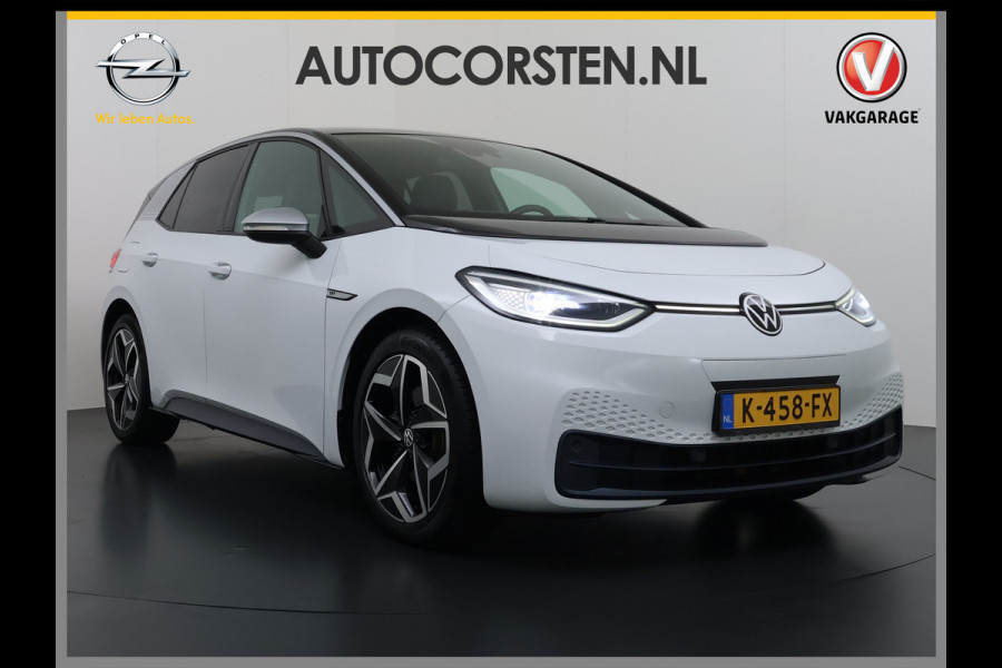 Volkswagen ID.3 First Plus 62kWh Soh92% Trekhaak Camera Navi-Pro Ecc Adap.Cruise Stuur+Stoelverwarming Apple Carplay Android Auto Pdc Bluetooth Keyless Advanced Matrix Led Rijstrooksensor IQ Drive 1e Eigenaar Origineel Nederlandse Auto