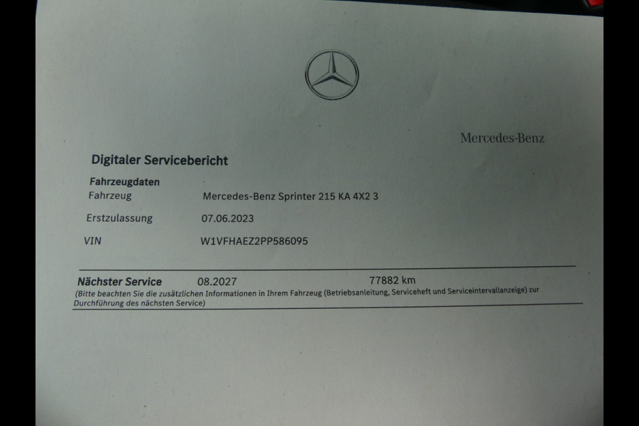 Mercedes-Benz Sprinter 215 CDI L1H1 Camera/Navigatie/PDC/Cruise control
