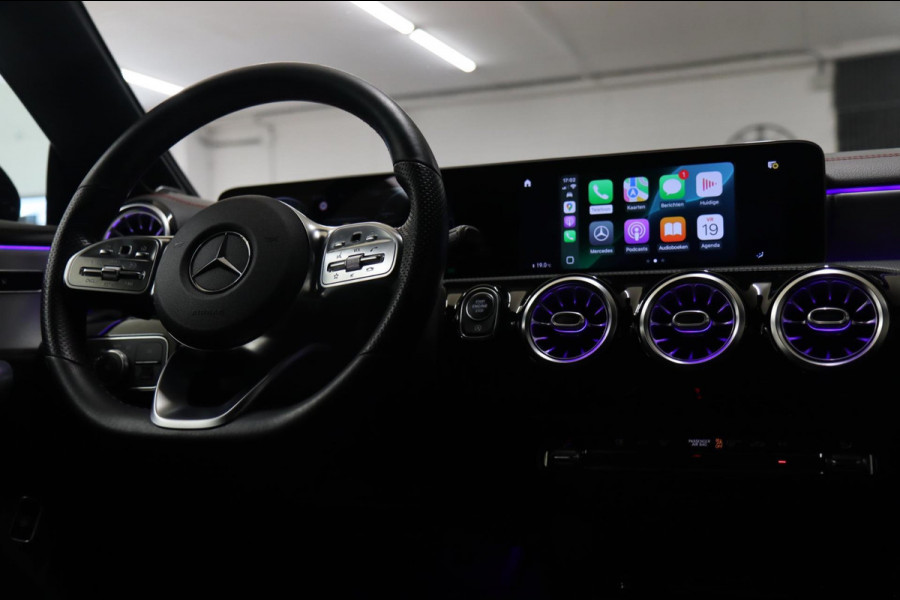 Mercedes-Benz CLA-Klasse 220 ORANJE Edition AMG Line PANO/BURM/LANEASSIST/SFEER/CAM/BOMVOLL