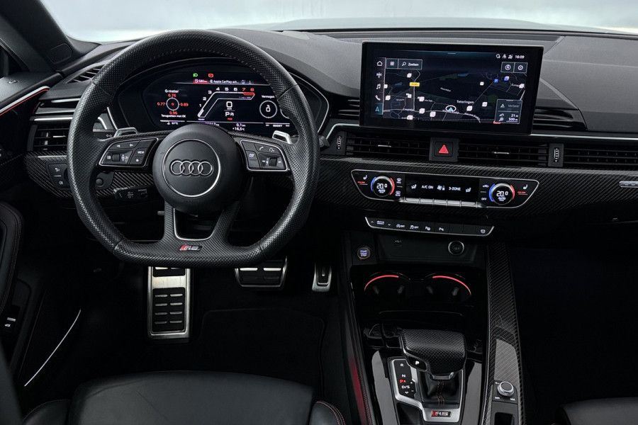 Audi A5 Sportback 2.9 TFSI RS 5 quattro (PANORAMADAK, RS DYNAMIC PAKKET, B&O, HEAD-UP, ADAPTIVE CRUISE, CAMERA, MEMORY SEATS)