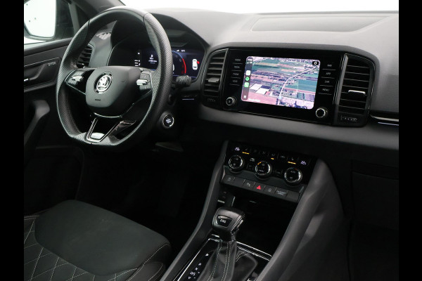 Škoda Karoq 1.5 TSI ACT 150 PK DSG SPORTLINE + CANTON AUDIO | STEEL GREY | CAMERA | 19 INCH | VIRTUAL | SFEER