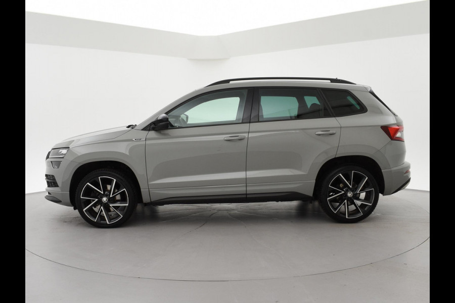 Škoda Karoq 1.5 TSI ACT 150 PK DSG SPORTLINE + CANTON AUDIO | STEEL GREY | CAMERA | 19 INCH | VIRTUAL | SFEER