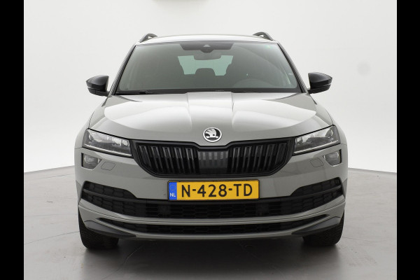 Škoda Karoq 1.5 TSI ACT 150 PK DSG SPORTLINE + CANTON AUDIO | STEEL GREY | CAMERA | 19 INCH | VIRTUAL | SFEER