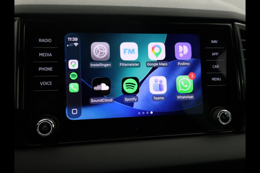 Škoda Karoq 1.5 TSI ACT 150 PK DSG SPORTLINE + CANTON AUDIO | STEEL GREY | CAMERA | 19 INCH | VIRTUAL | SFEER