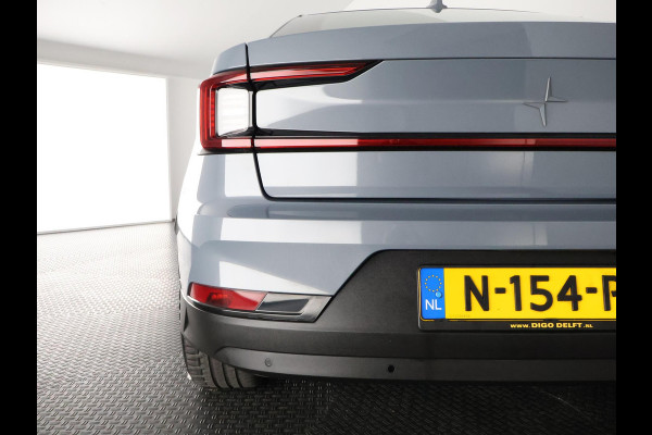 Polestar 2 LONG RANGE 78 kWh ACCU 90% GARANTIE 2032 !* RANGE TOT 561 KM WLTP.  PARKEERSENSOREN V+A . STOELVERWARMING . FULL MAP NAV . STOELPROFIELEN . CAMERA