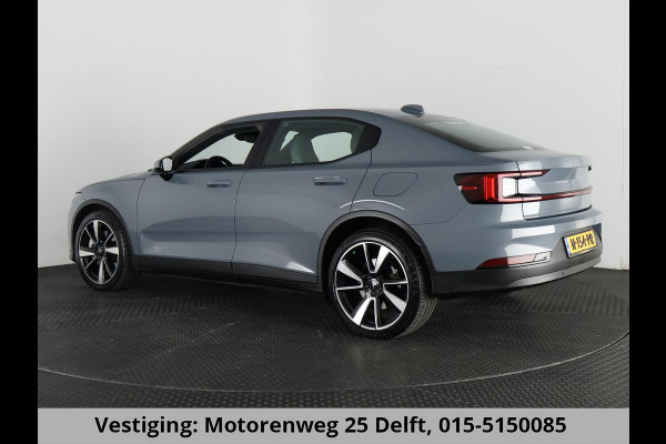 Polestar 2 LONG RANGE 78 kWh ACCU 90% GARANTIE 2032 !* RANGE TOT 561 KM WLTP.  PARKEERSENSOREN V+A . STOELVERWARMING . FULL MAP NAV . STOELPROFIELEN . CAMERA