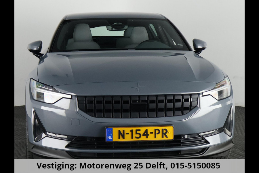 Polestar 2 LONG RANGE 78 kWh ACCU 90% GARANTIE 2032 !* RANGE TOT 561 KM WLTP.  PARKEERSENSOREN V+A . STOELVERWARMING . FULL MAP NAV . STOELPROFIELEN . CAMERA