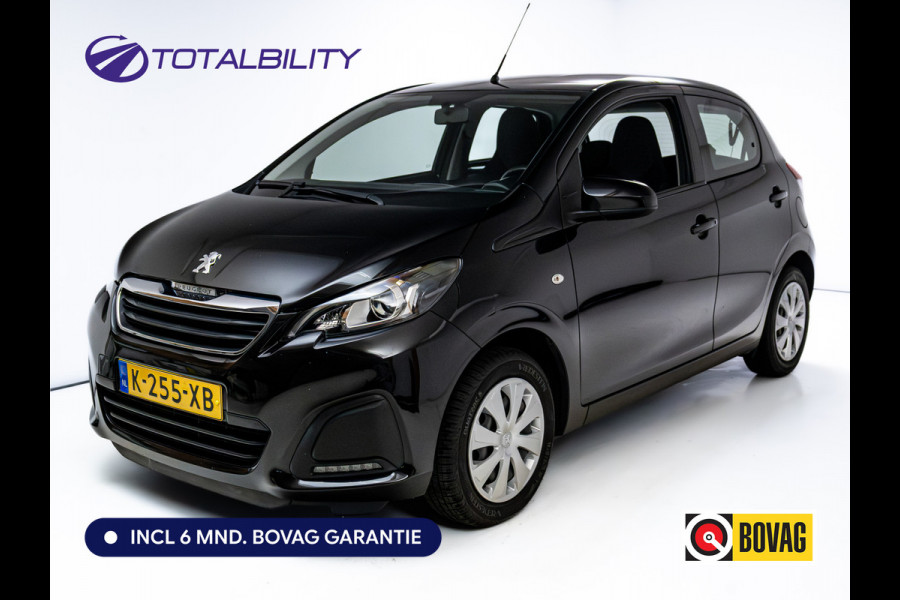 Peugeot 108 1.0 e-VTi Active 73 PK | Airconditioning | BT Telefoon & Audio | DAB | Led Dagrijverlichting | Zwart met. | Multifunctioneel stuurwiel, Centrale vergrendeling met afstandsbediening