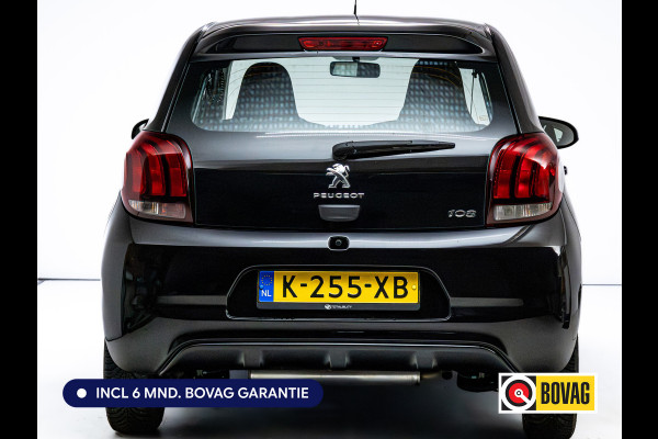 Peugeot 108 1.0 e-VTi Active 73 PK | Airconditioning | BT Telefoon & Audio | DAB | Led Dagrijverlichting | Zwart met. | Multifunctioneel stuurwiel, Centrale vergrendeling met afstandsbediening