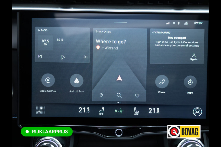 Lynk & Co 01 1.5 Plugin Hybrid | Panoramadak | Stoel- & Stuurverw. | Adaptieve Cruise | 360 Camera | Rijklaarprijs incl. 6 maanden BOVAG garantie