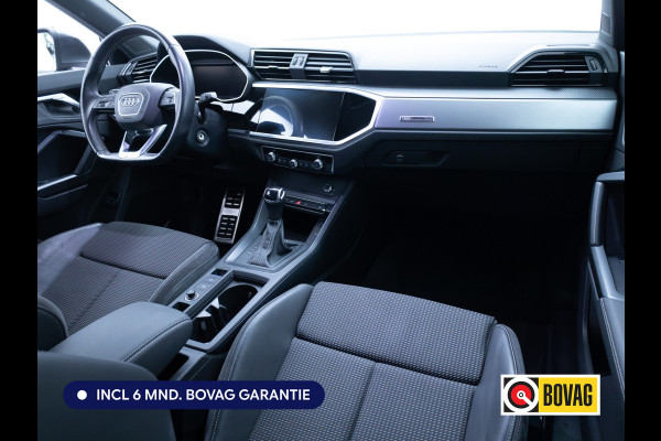 Audi Q3 Sportback 45 TFSI e S Edition 245 PK | 2x S-Line | Elec. achterklep | 360 Camera | Virtual cockpit | Navigatie | Cruise control, Apple Carplay, Android auto