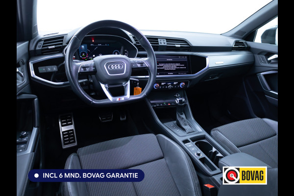 Audi Q3 Sportback 45 TFSI e S Edition 245 PK | 2x S-Line | Elec. achterklep | 360 Camera | Virtual cockpit | Navigatie | Cruise control, Apple Carplay, Android auto