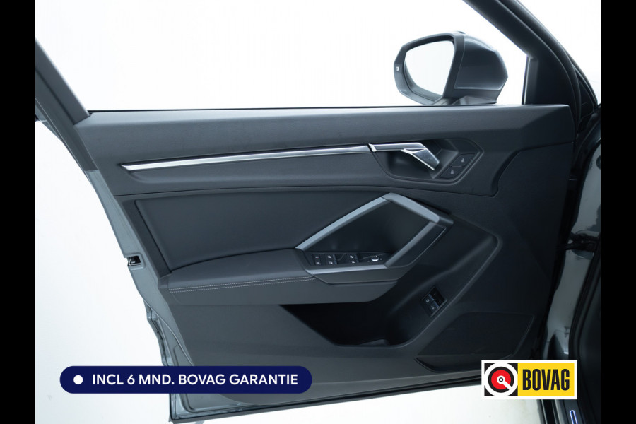Audi Q3 Sportback 45 TFSI e S Edition 245 PK | 2x S-Line | Elec. achterklep | 360 Camera | Virtual cockpit | Navigatie | Cruise control, Apple Carplay, Android auto