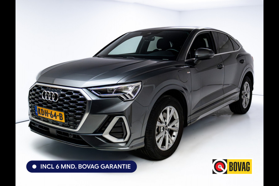 Audi Q3 Sportback 45 TFSI e S Edition 245 PK | 2x S-Line | Elec. achterklep | 360 Camera | Virtual cockpit | Navigatie | Cruise control, Apple Carplay, Android auto