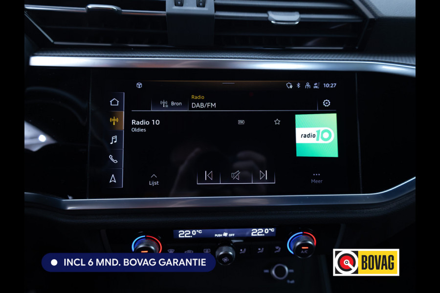 Audi Q3 Sportback 45 TFSI e S Edition 245 PK | 2x S-Line | Elec. achterklep | 360 Camera | Virtual cockpit | Navigatie | Cruise control, Apple Carplay, Android auto