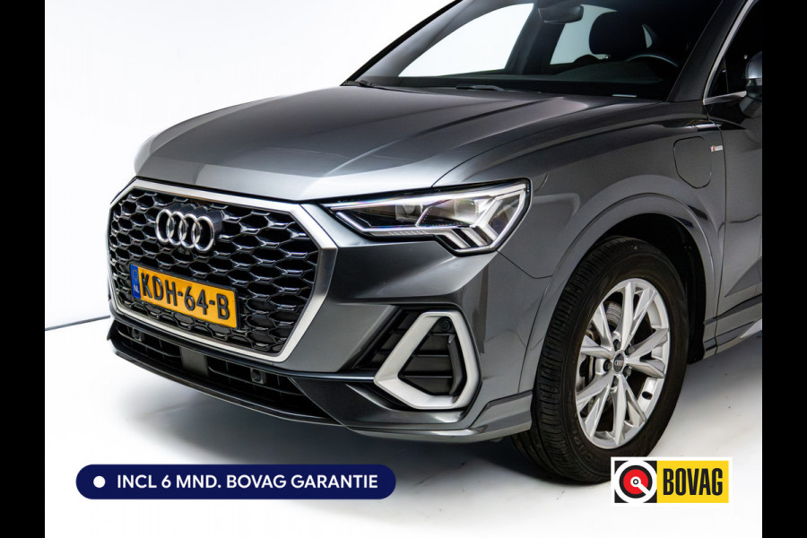 Audi Q3 Sportback 45 TFSI e S Edition 245 PK | 2x S-Line | Elec. achterklep | 360 Camera | Virtual cockpit | Navigatie | Cruise control, Apple Carplay, Android auto