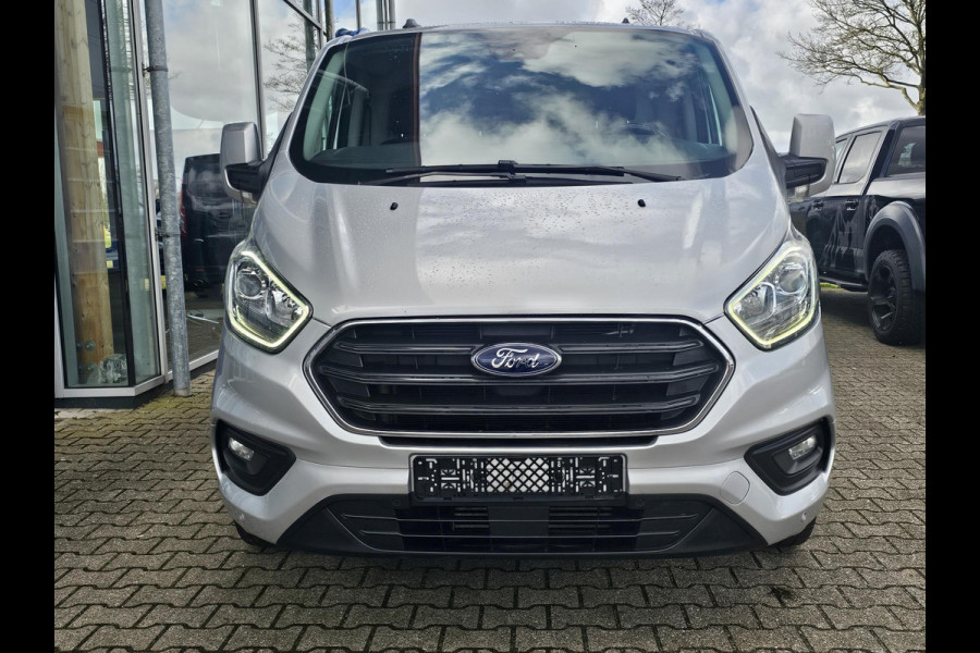 Ford Transit Custom 300 2.0 TDCI L2H1 Limited | Automaat | Trekhaak | Ladder | Camera | Stoelverwarming | Cruise control | Lane assist | Keurige auto!