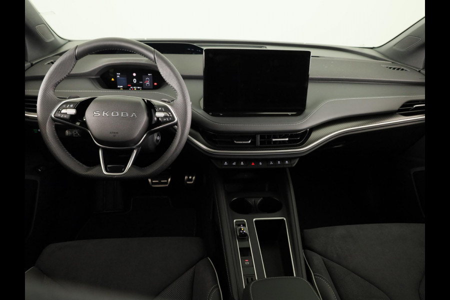 Škoda Enyaq 85 Sportline 286 pk | Panoramadak | Business Upgrade Pakket - ADVANCED | Trekhaak | 21 inch lichtmetalen velgen