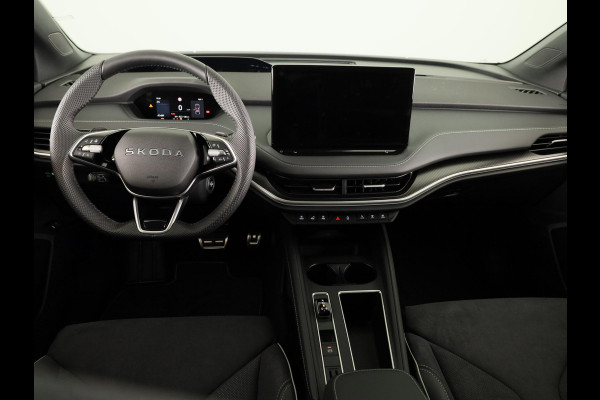 Škoda Enyaq 85 Sportline 286 pk | Panoramadak | Business Upgrade Pakket - ADVANCED | Trekhaak | 21 inch lichtmetalen velgen