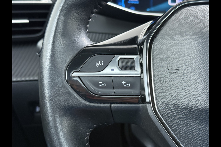 Peugeot e-208 EV Pano-Dak 3D-Navi 360°Camera Apple Carplay Android Ecc Stoelverwarming Cruise Control Pdc Keyless 50kWh Allure SOH 92,5%Led Lmv Privacy Glas Isofix DAB+ Bluetooth Regen-Lichtsensor Lane Assist Dealeronderhouden Origineel Nederlandse Auto