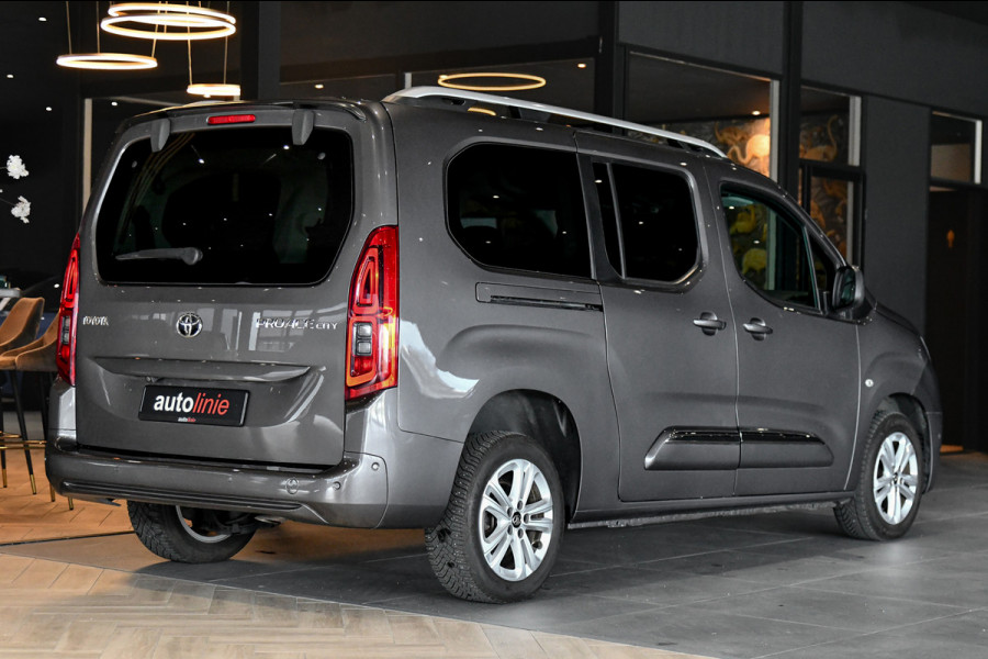 Toyota PROACE CITY Verso 1.2 Turbo Professional Long 7p. HUD, ACC, Camera, CarPlay, Keyless, Dodeh!