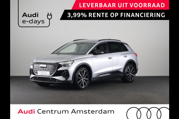 Audi Q4 e-tron 45 S edition Competition e-tron 82 kWh 286 pk | Assistentiepakket plus | Comfortpakket | Ambient lichtpakket | Optiekpakket zwart plus |