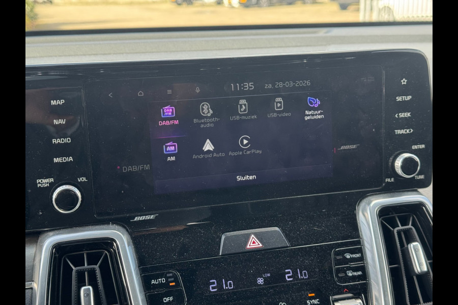 Kia Sorento 1.6 T-GDI Hybrid 2WD ExecutiveLine 5p. | ACC, Pano, Leder, Carplay/Android, Trekhaak, NAP | 1e Eigenaar |