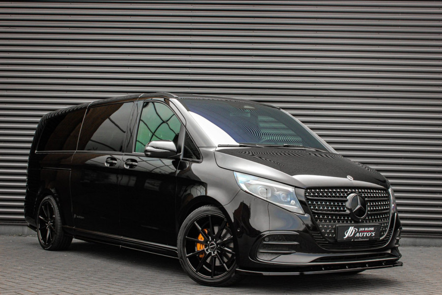 Mercedes-Benz V-Klasse 300d 4X4 EXTRA LANG AMG DC 240PK L3H1 DUBBEL CABINE / JB-EDITION / BILSTEIN SCHROEFSET/ NIGHT EDITION/ FULL