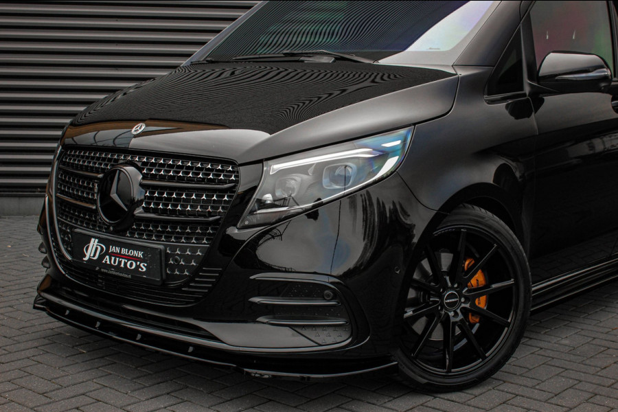 Mercedes-Benz V-Klasse 300d 4X4 EXTRA LANG AMG DC 240PK L3H1 DUBBEL CABINE / JB-EDITION / BILSTEIN SCHROEFSET/ NIGHT EDITION/ FULL