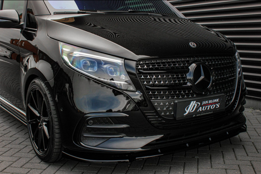 Mercedes-Benz V-Klasse 300d 4X4 EXTRA LANG AMG DC 240PK L3H1 DUBBEL CABINE / JB-EDITION / BILSTEIN SCHROEFSET/ NIGHT EDITION/ FULL