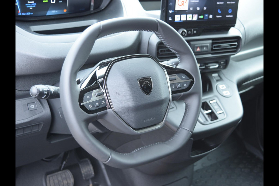 Peugeot e-Partner 136 L2 50 kWh | HOUTEN BETIMMERING |  2X SCHUIFDEUR | 16" LMV | PACK WINTER | NAVI | CAMERA | CRUISE CONTROL