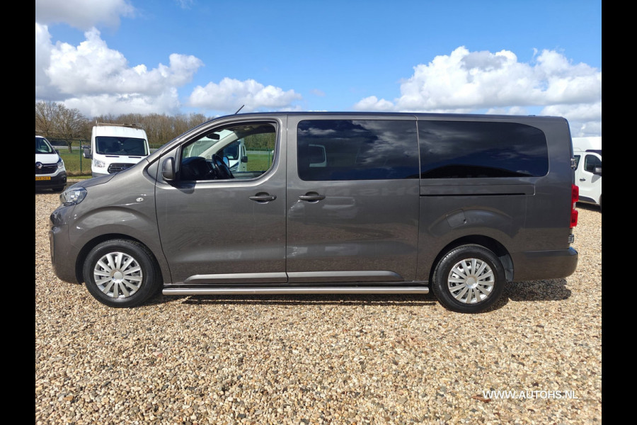 Peugeot Expert 2.0 BlueHDI 120 Lengte 3 Premium Dubbele Cabine , Automaat , 2 schuifdeur , Euro 6 , apk 3-2027 , mooie bus!