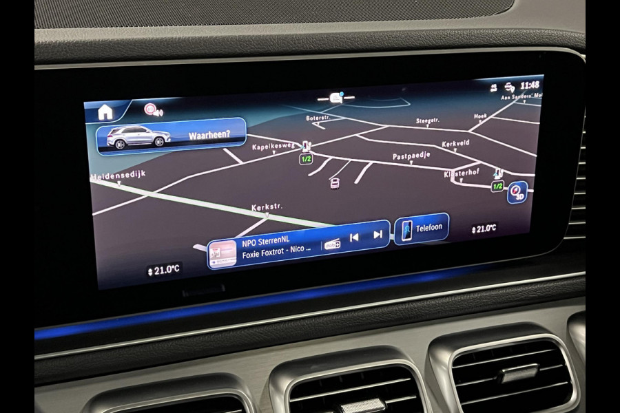 Mercedes-Benz GLE 400 e 4MATIC AMG Line Luchtvering | Trekhaak | Burmester | Adapt. Cruise | Ambient Light | 360 camera | Memory| 21" wielen