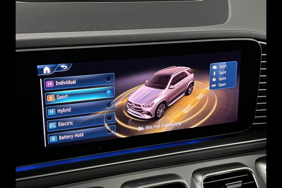 Mercedes-Benz GLE 400 e 4MATIC AMG Line Luchtvering | Trekhaak | Burmester | Adapt. Cruise | Ambient Light | 360 camera | Memory| 21" wielen