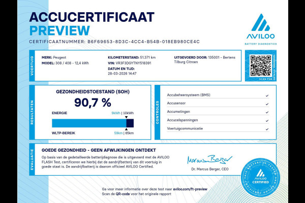 Peugeot 308 1.6 HYbrid 225 | Zwarte hemel | Adaptive cruise control | Prijs is rijklaar!