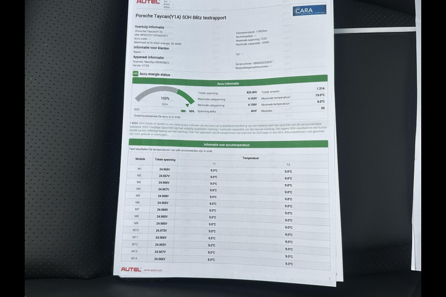 Porsche Taycan Performance 84 kWh VAN €79.900,- VOOR €74.440,- UW LENTEVOORDEEL: € 5.460,-! |SOH 100% | SPORT-CHRONO-PAKKET | CRUISE CONTROL ADAPTIEF MET STOP&GO | PANO | MEMORY SEATS  | 360 GRADEN CAMERA | VOLLE AUTO | 17.000KM |