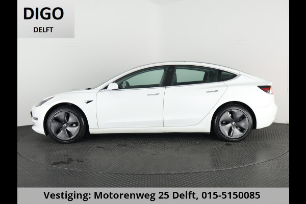 Tesla Model 3 Standard RWD Plus 60 kWh 1e EIG. SOH 92%!! GARANTIE TOT 2031* PARKEERSENSOREN V+A . PANORAMADAK . APPLE CARPLAY & ANDROID AUTO . STOELVERWARMING