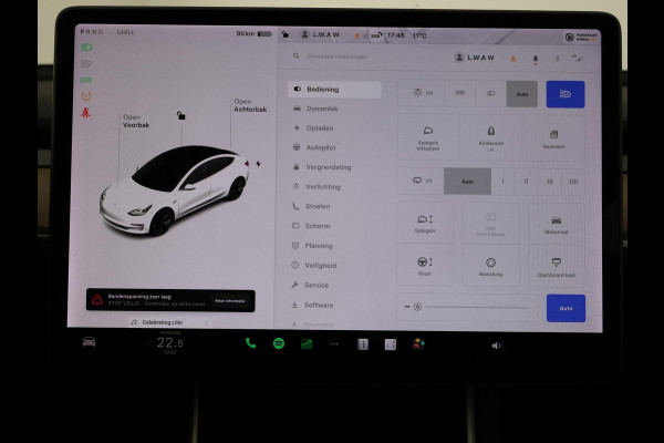 Tesla Model 3 Standard RWD Plus 60 kWh 1e EIG. SOH 92%!! GARANTIE TOT 2031* PARKEERSENSOREN V+A . PANORAMADAK . APPLE CARPLAY & ANDROID AUTO . STOELVERWARMING