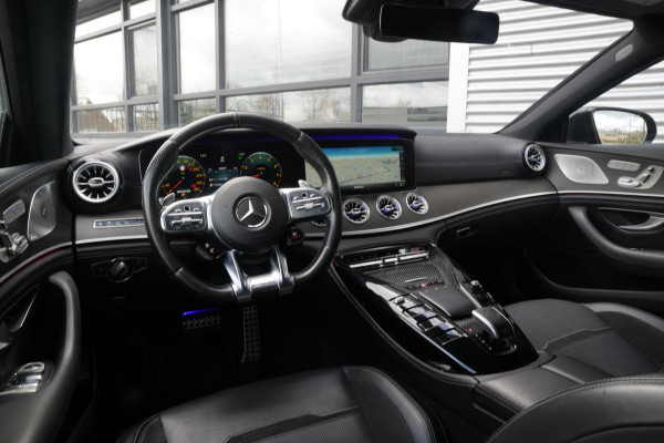 Mercedes-Benz AMG GT 4-Door Coupe AMG 43 Premium Plus Burmester Ambient Nappa Leder Carbon Stoelvent.