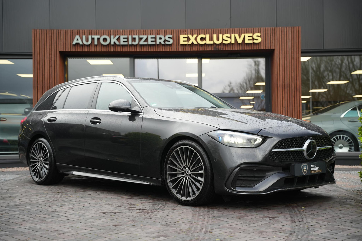 Mercedes-Benz C-Klasse 180 Business Solution AMG Adaptieve Cruise Ambient Stuurverw. 360 Camera 19''LM