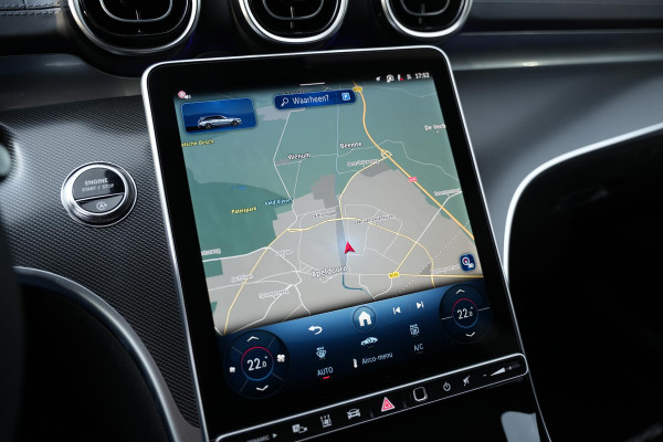 Mercedes-Benz C-Klasse 180 Business Solution AMG Adaptieve Cruise Ambient Stuurverw. 360 Camera 19''LM