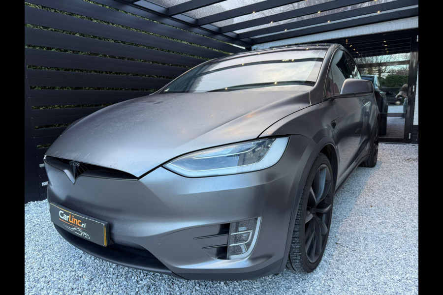 Tesla Model X 100D, 6 PERSOONS, VOLGSYSTEEM INGEBOUWD!