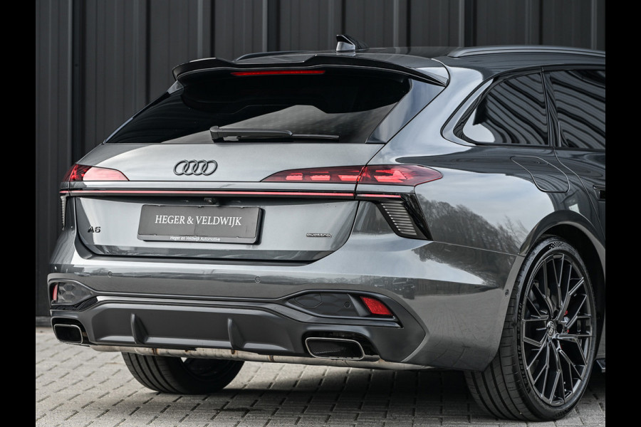 Audi A6 Avant 2.0 e-hybrid quattro S edition |MMI interface update | Achteras besturing | Premium S-Seats | Trekhaak | B&O Sound | Head-Up | Soft-Close | Adaptive Cruise | Passagiers display | 5 jaar garantie | Luchtvering