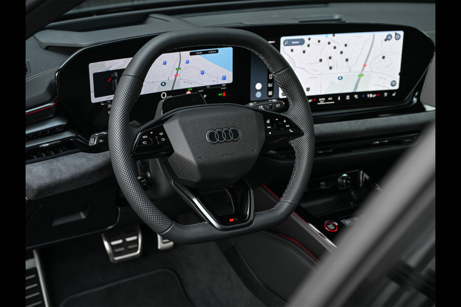 Audi A6 Avant 2.0 e-hybrid quattro S edition |MMI interface update | Achteras besturing | Premium S-Seats | Trekhaak | B&O Sound | Head-Up | Soft-Close | Adaptive Cruise | Passagiers display | 5 jaar garantie | Luchtvering