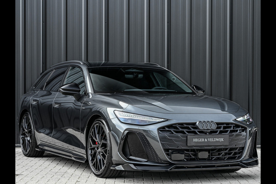 Audi A6 Avant 2.0 e-hybrid quattro S edition |MMI interface update | Achteras besturing | Premium S-Seats | Trekhaak | B&O Sound | Head-Up | Soft-Close | Adaptive Cruise | Passagiers display | 5 jaar garantie | Luchtvering